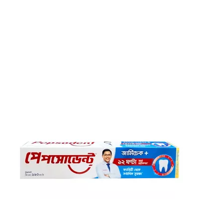 পেপসোডেন্ট টুথপেস্ট জার্মি চেক + 190 গ্রাম